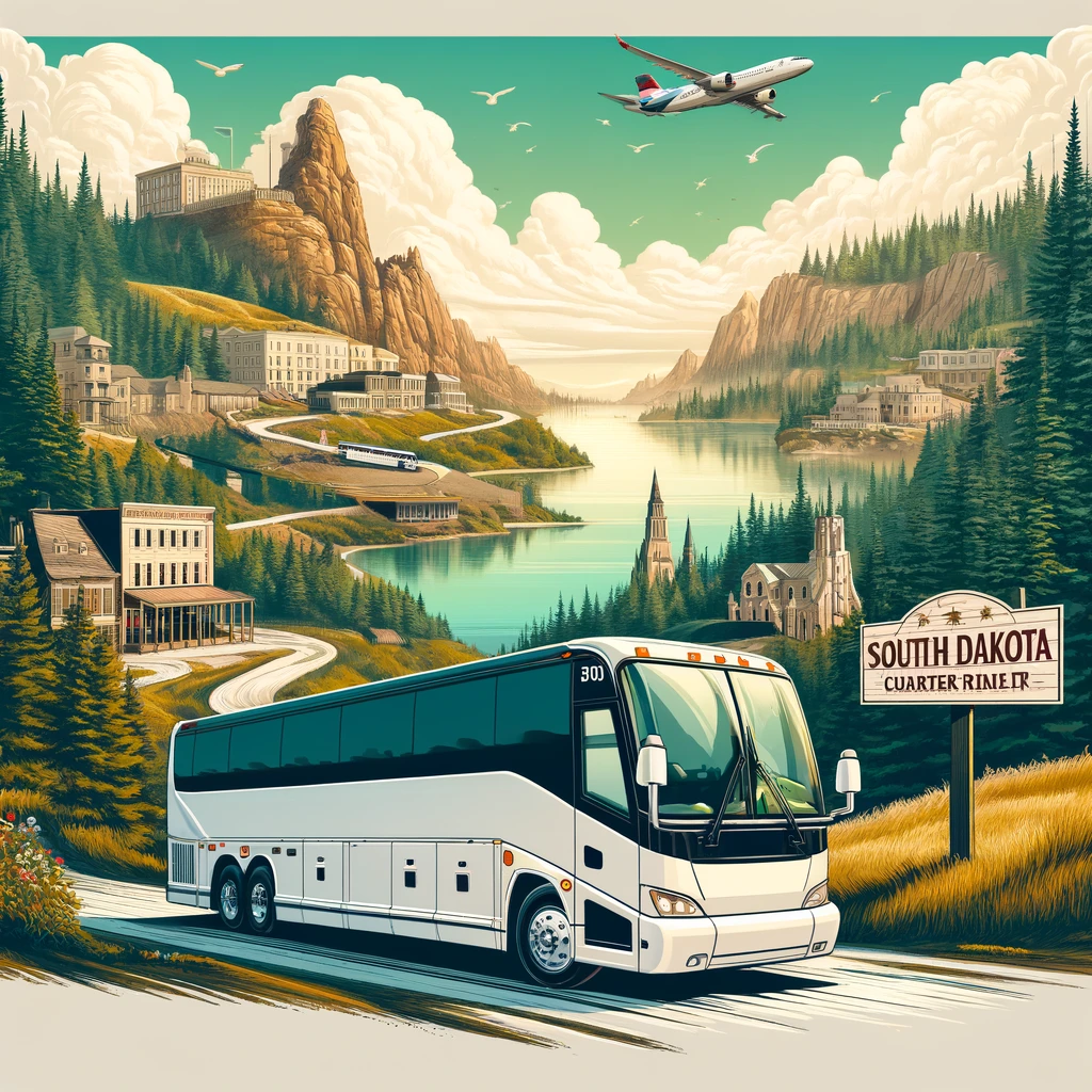 Explore South Dakota Premier Charter Bus Rentals Urban Express Charter